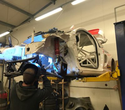 Rallikrossi auto Peugeot 207 ehitamine Lepp Motors esinduses