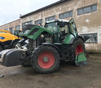Roheline suur traktor, mille LEpp Motors seadistas võimsamaks ja ökonomsemaks